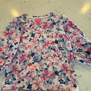 Lilly Pulitzer Floral Kids Shirt